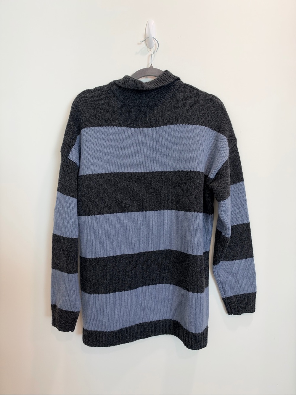 Madewell Rugby Stripe Polo Sweater - Picture 2 of 3
